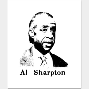 Al Sharpton Portrait Posters and Art